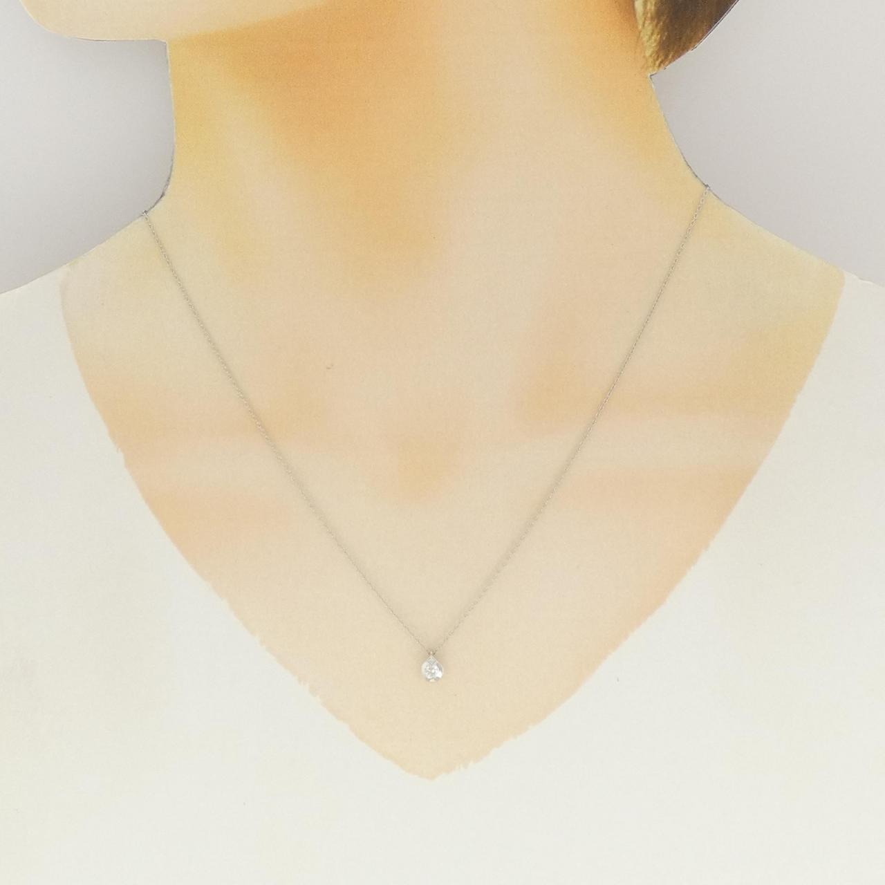 PT900/PT850 ダイヤモンド ネックレス 0.10CT