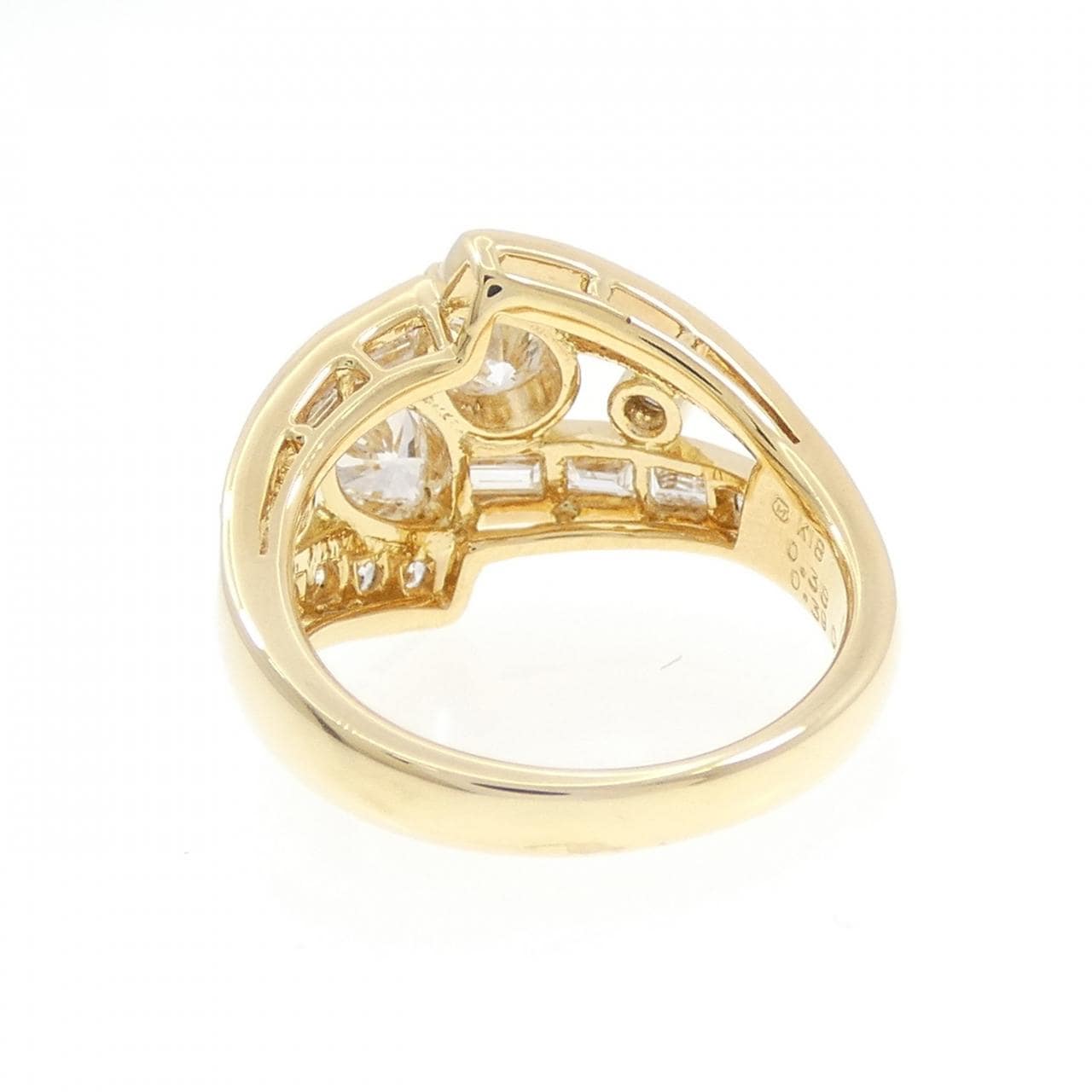 ミキモト ダイヤモンド リング 0.77CT
