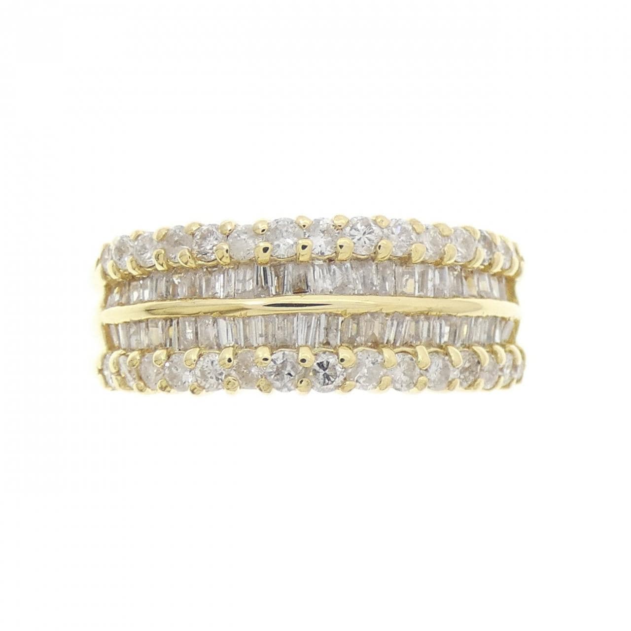 K18YG ダイヤモンド リング 1.00CT