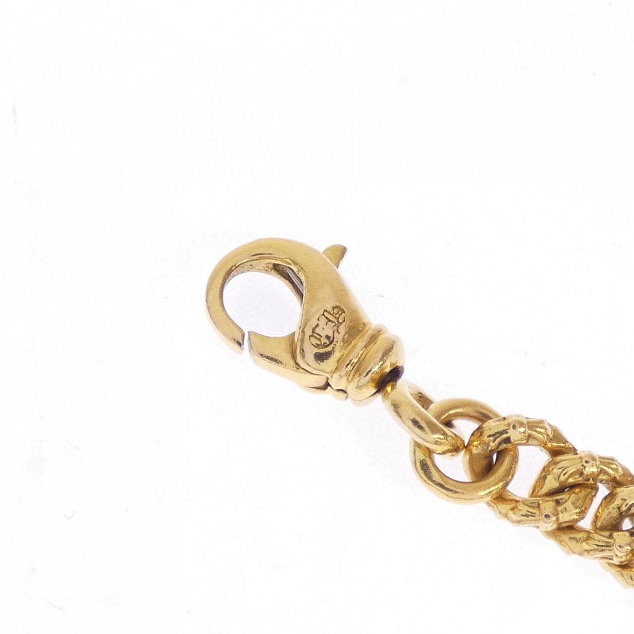 クロムハーツ CHROME HEARTS XTRA FNCY MINI ＃8 L37 GLD CLOSE LOBSTER 200176430GLDL37B69 BRACELET