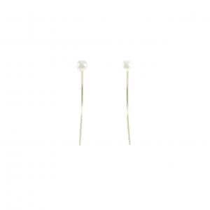 4゜C 淡水パール ピアス