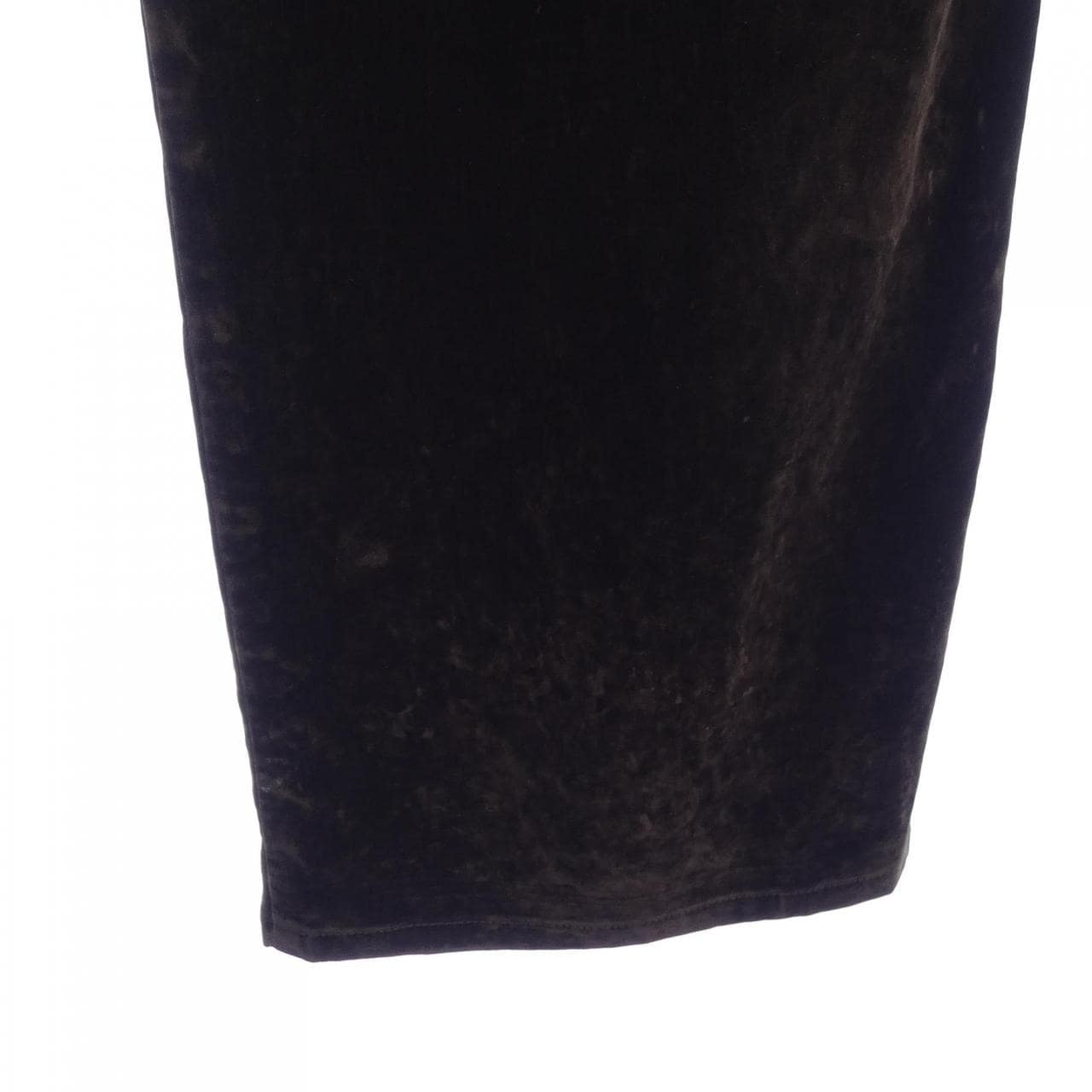 ミュウミュウ MIU MIU MIU MIUロゴ ウォッシュド フロック加工 MP1725 SOOO 157Y パンツ