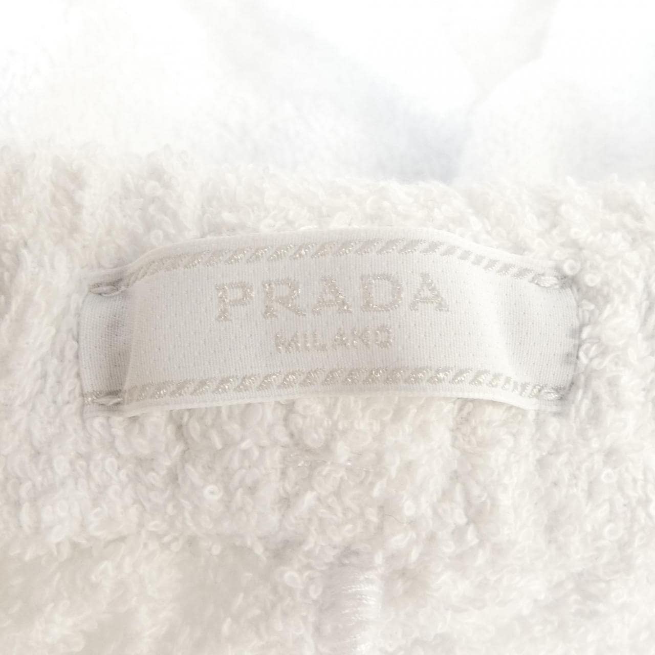 プラダ PRADA トライアングルロゴ コットンテリーショートパンツ SPH154 S212 1ZR3 ショートパンツ