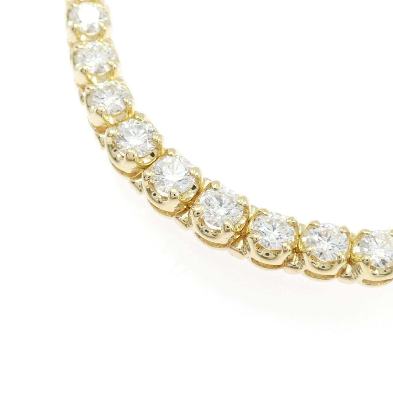 K18YG ダイヤモンド ネックレス 6.373CT