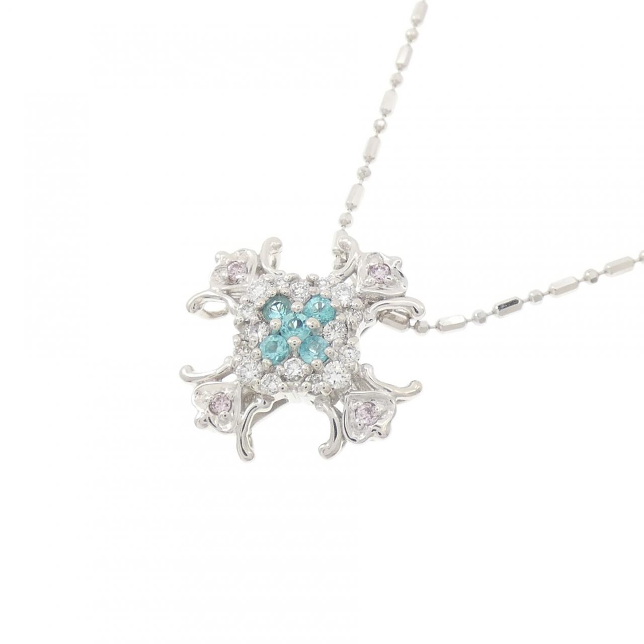 カサハラ マスミ トルマリン ネックレス 0.08CT