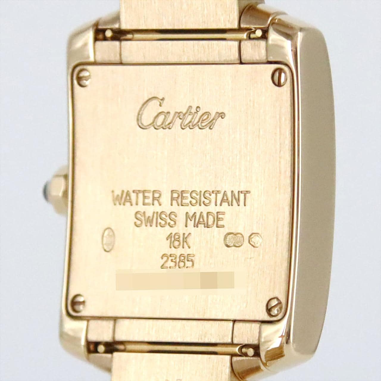 カルティエ タンクフランセーズSM YG W50002N2 YG クォーツ