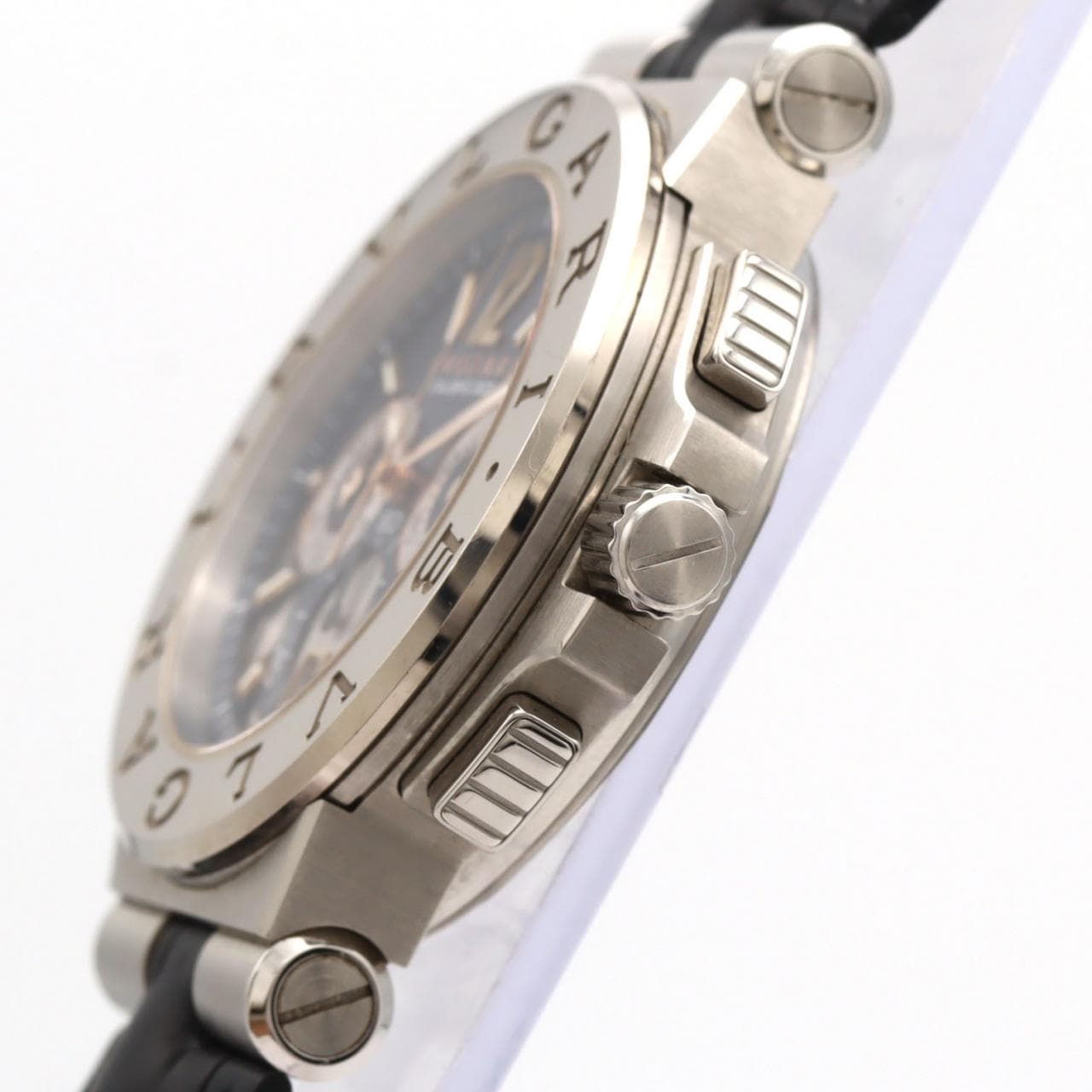 【ノーメンテナンス還元価格】ブルガリ ディアゴノ･カリブロ303 WGコンビ DG42SWGCH/DG42C3SWGLDCH SSxWG 自動巻