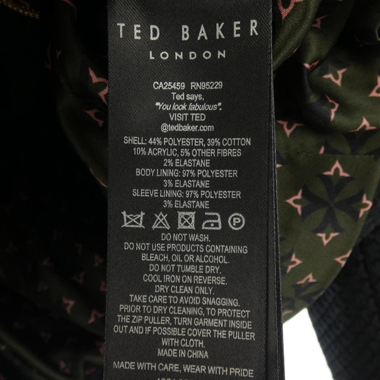 泰式贝克TED BAKER夹克