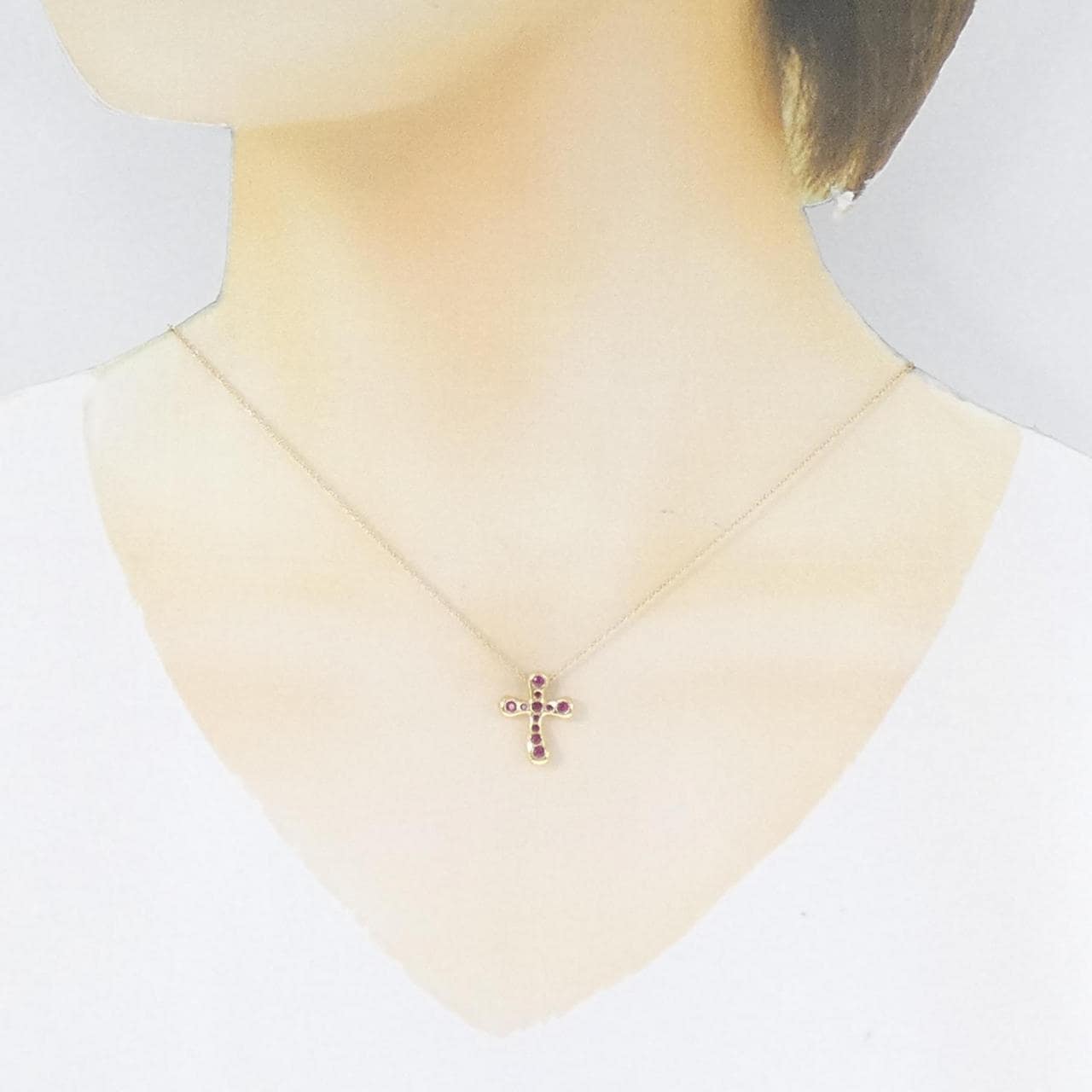 TIFFANY十字架項鍊