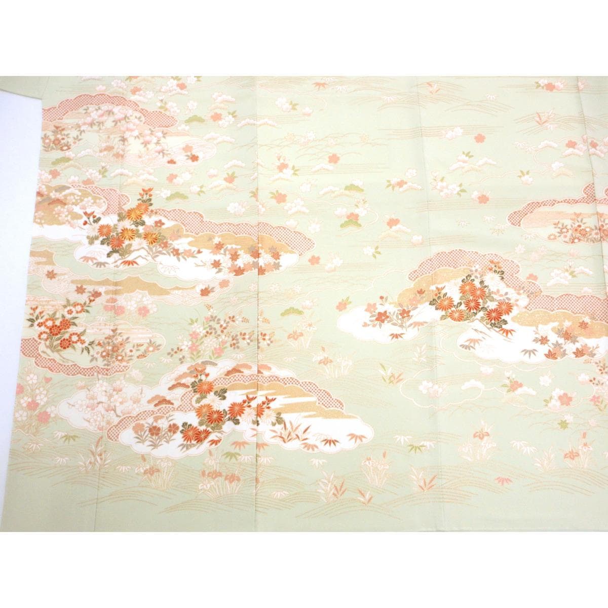 [Unused items] Homongi, Yuzen gold processing, embroidery