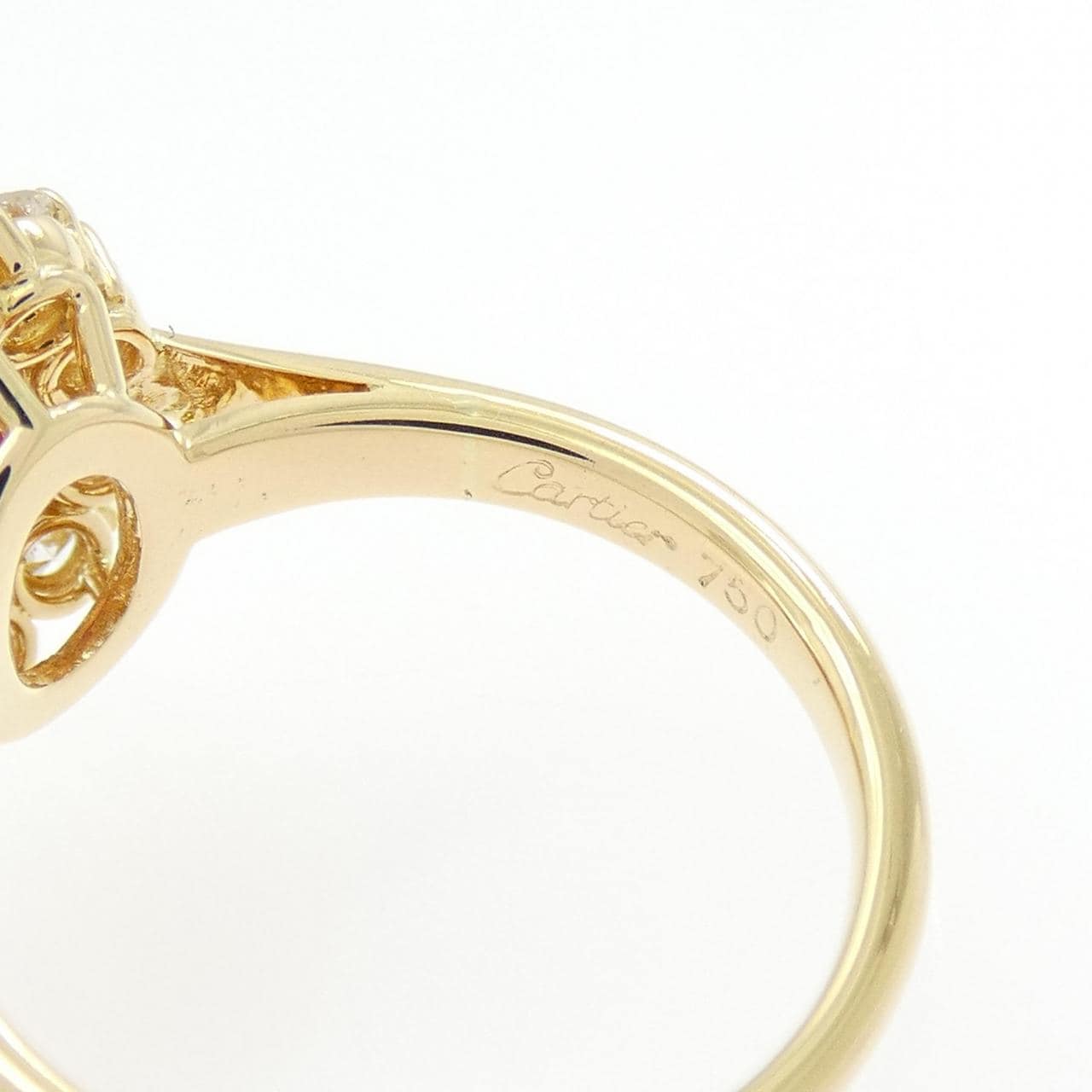 カルティエ ルビー リング