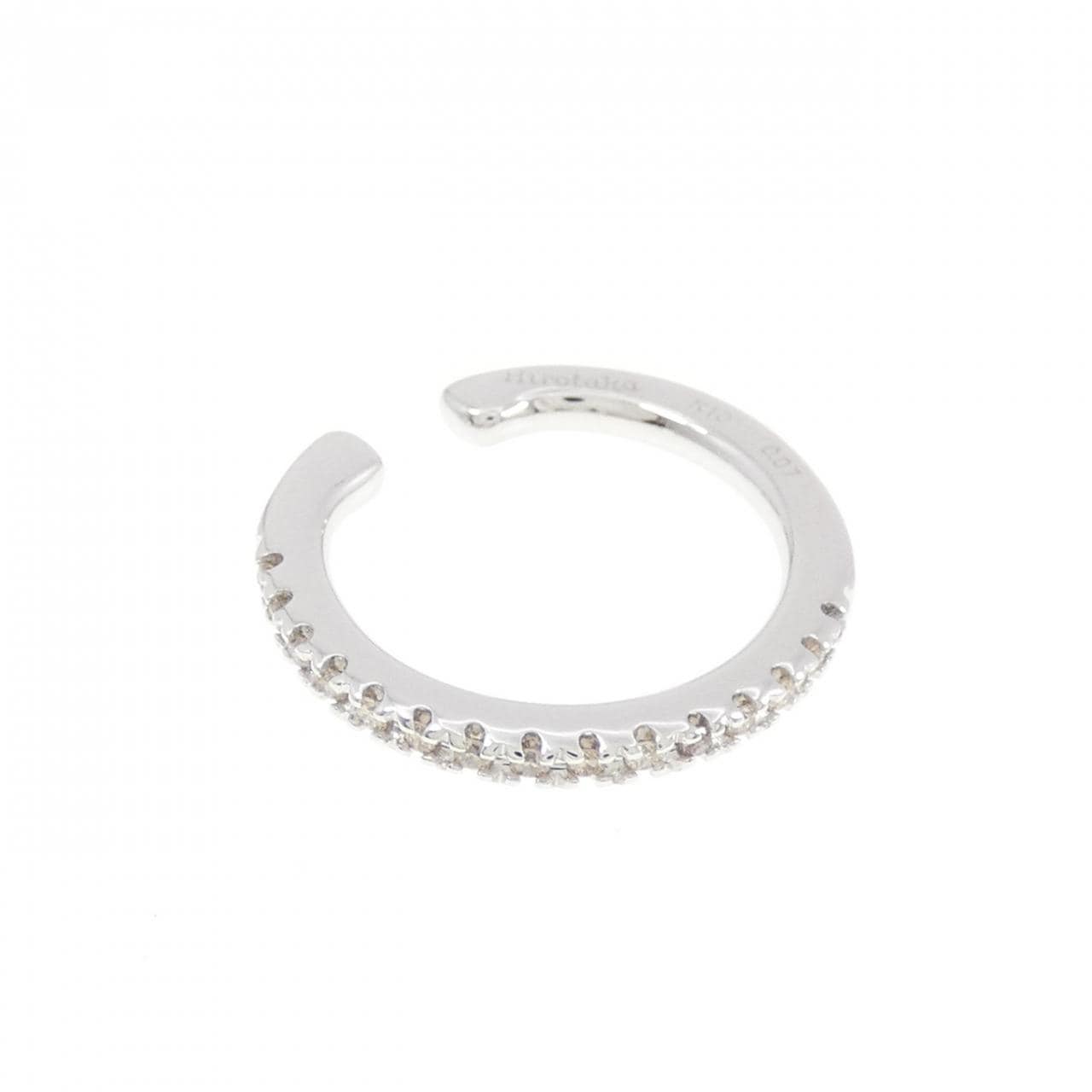 ヒロタカ ゴサマー イヤーカフ 0.07CT 片耳