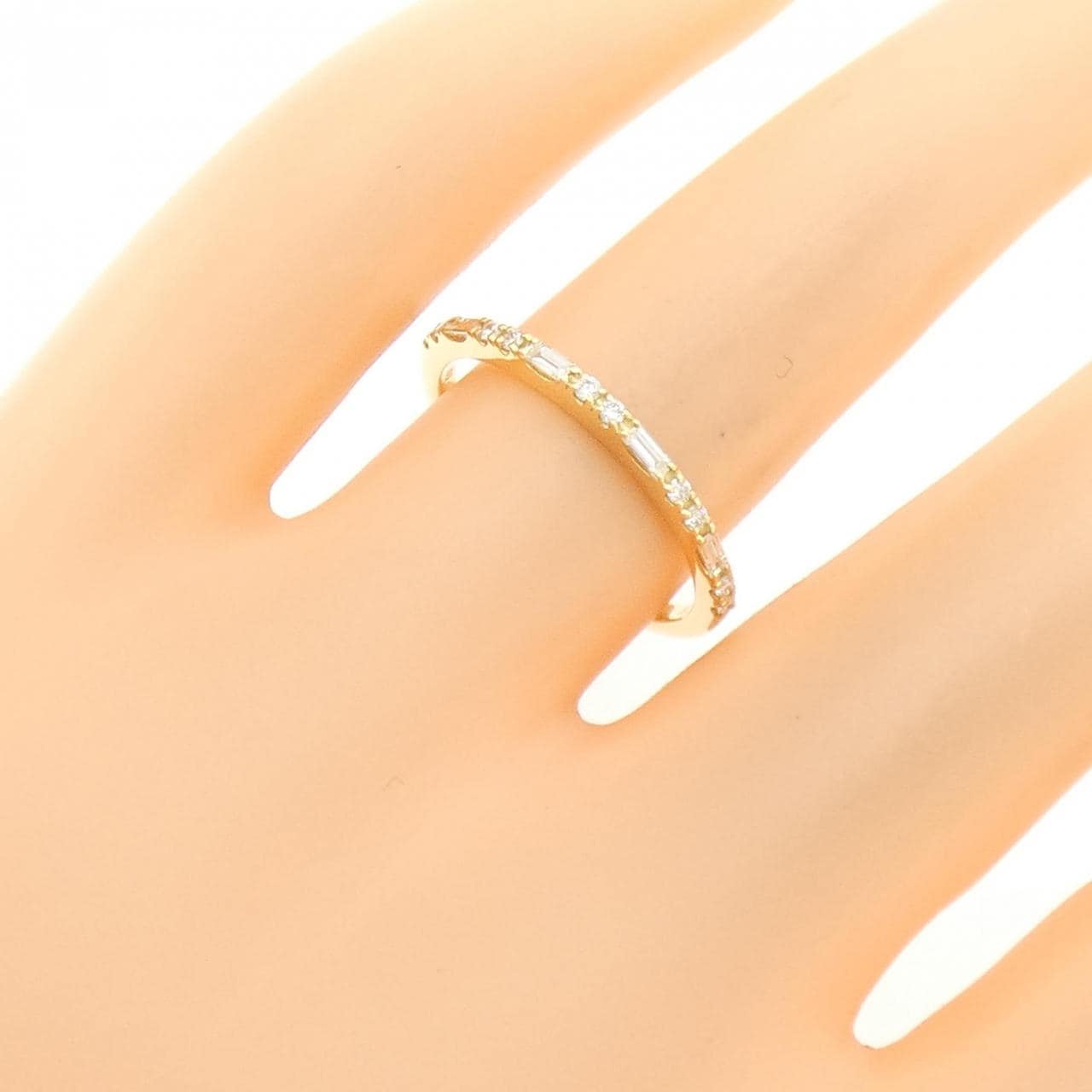 [新品] K18YG鑽石0.15CT