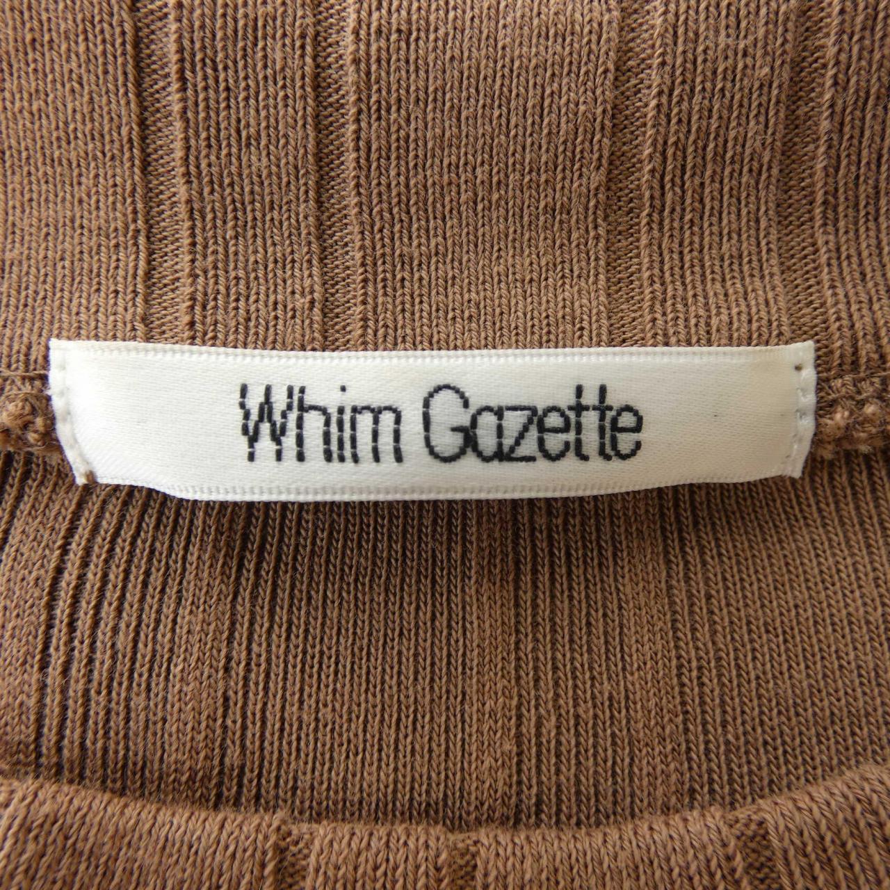 ウィムガゼット WHIM GAZETTE ニット