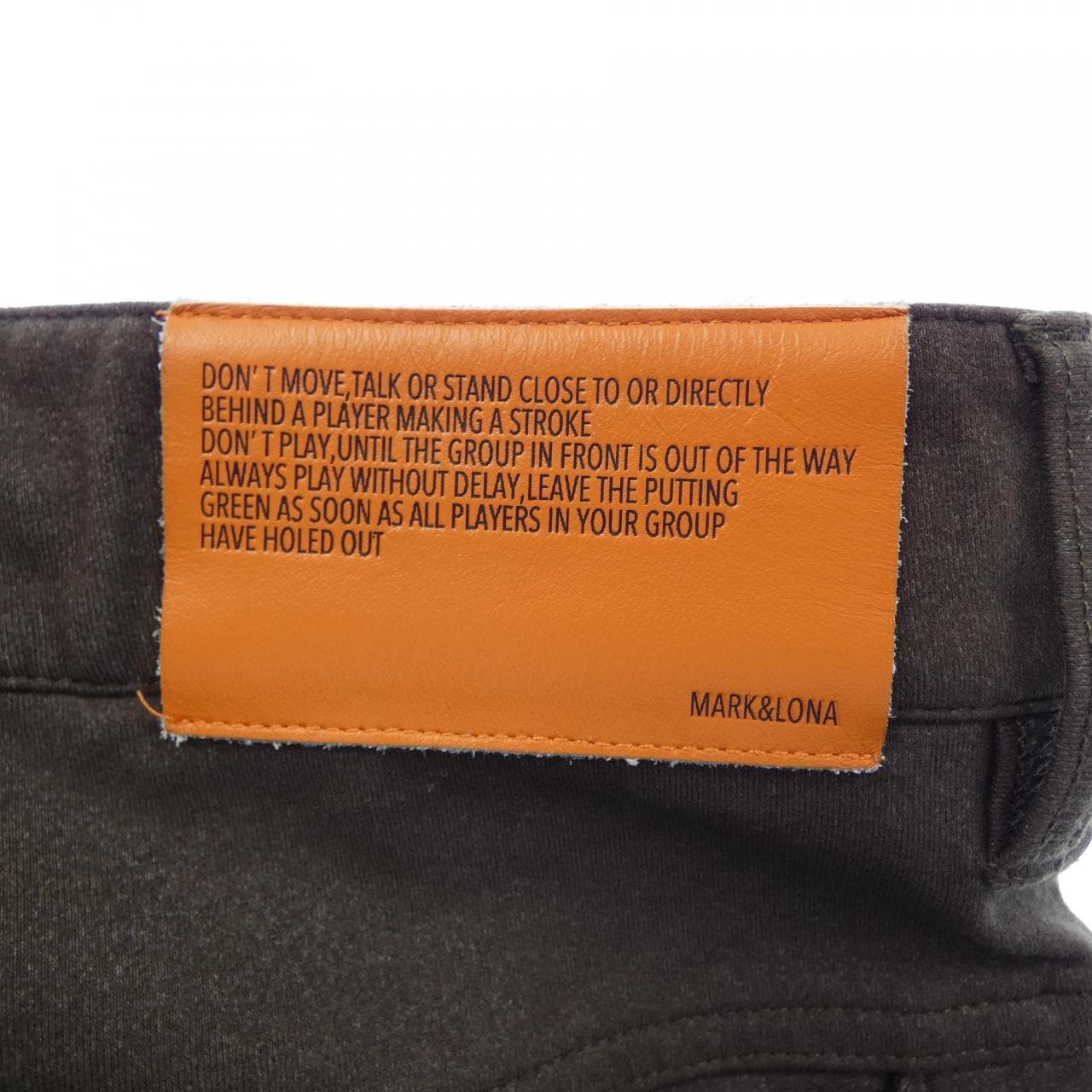 マークアンドロナ MARK&LONA パンツ