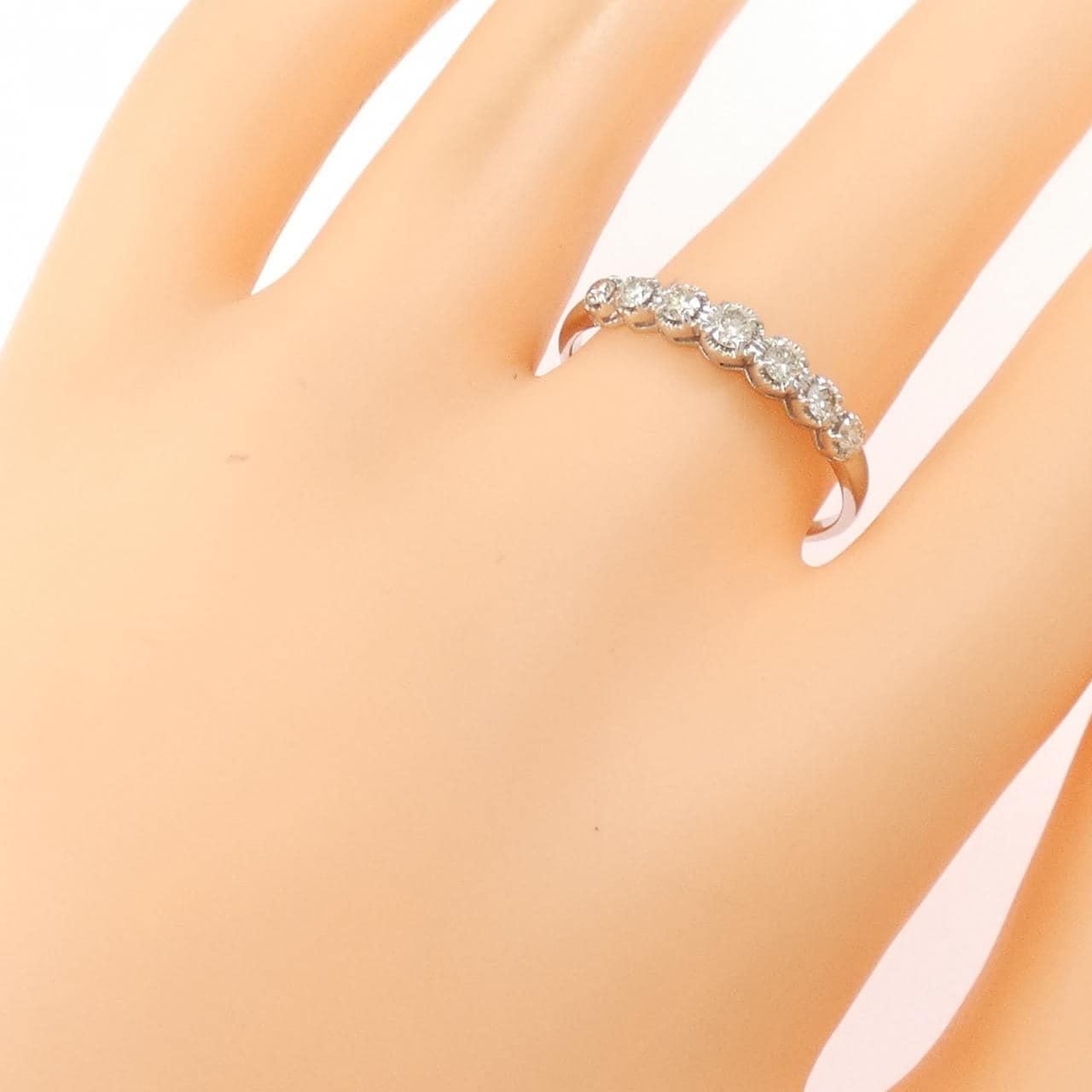 PT950 ダイヤモンド リング 0.35CT