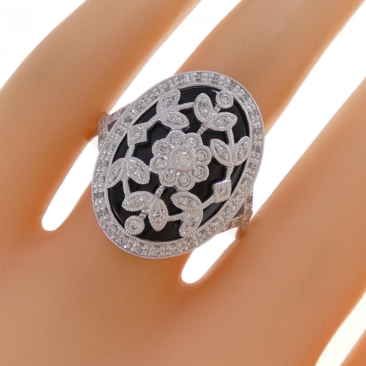 クイーン オニキス リング