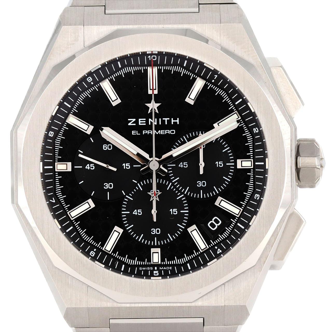 【新品】ゼニス デファイスカイラインクロノグラフ 03.9500.3600/21.I001 SS 自動巻
