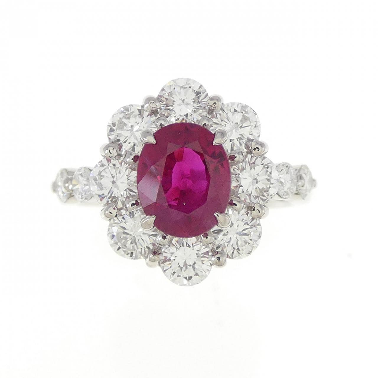 PT ルビー リング 1.48CT ビルマ産