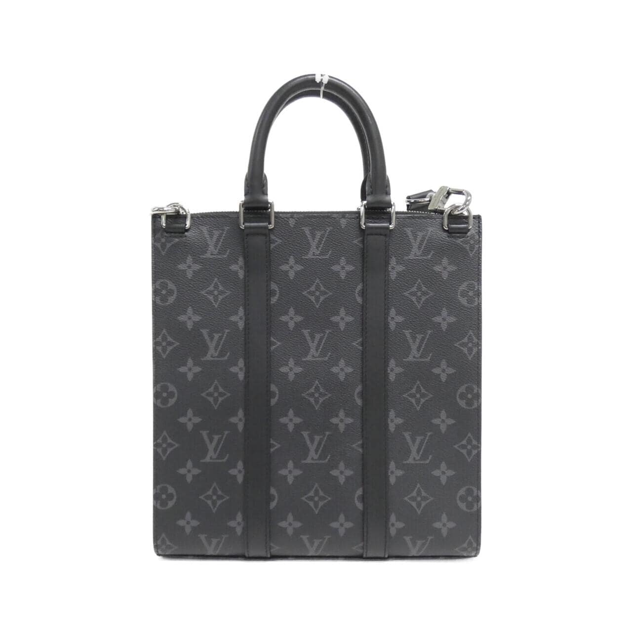 LOUIS VUITTON Monogram Eclipse Sac Plat Cross M46098 Bag