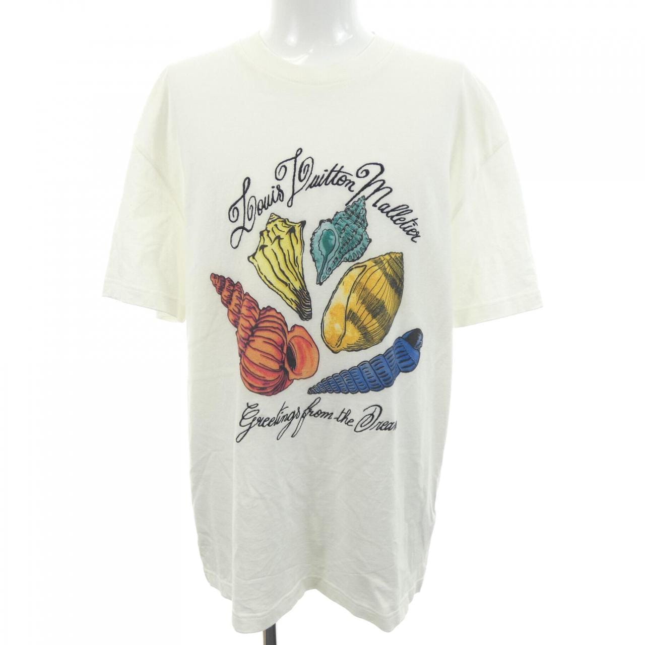 ルイヴィトン LOUIS VUITTON プリントショートスリーブコットンTシャツ HRY16WNPG Tシャツ