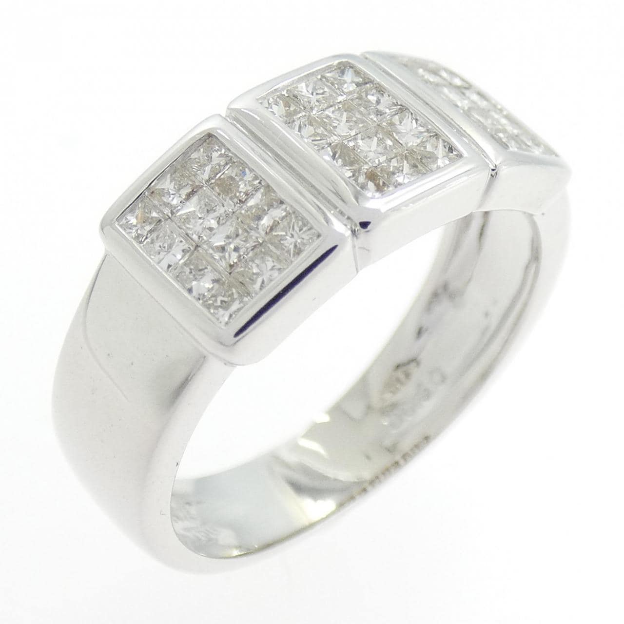 K18WG ダイヤモンド リング 0.60CT
