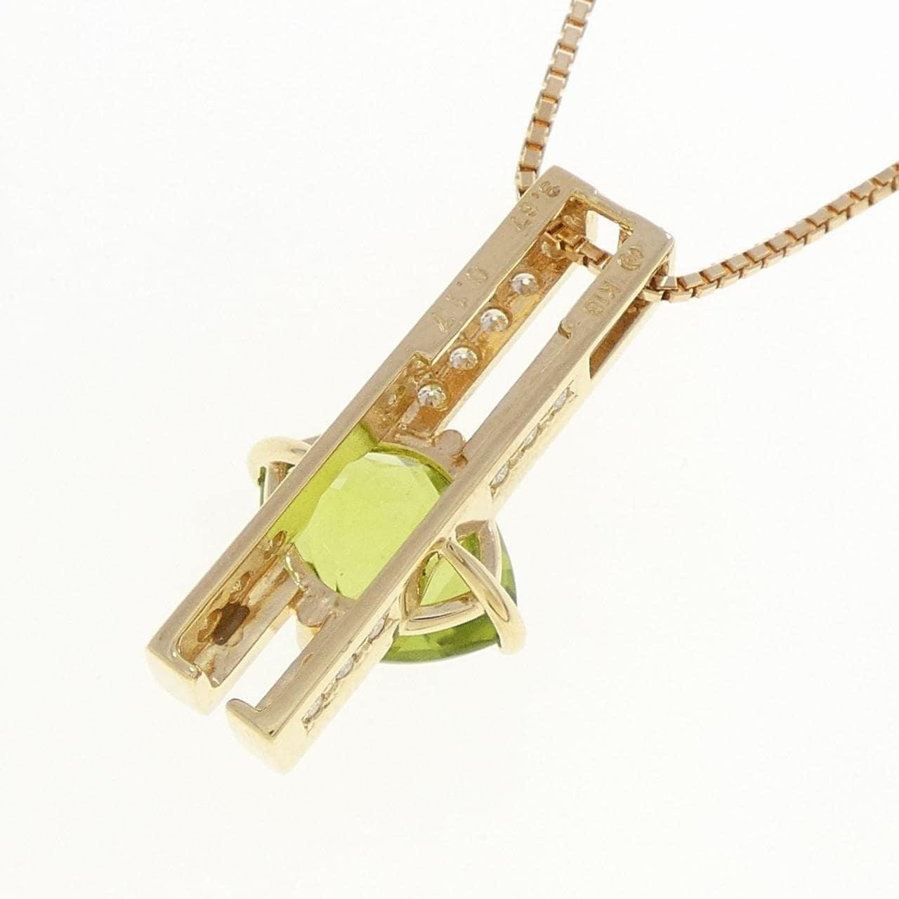 タサキ ペリドット ネックレス 3.67CT