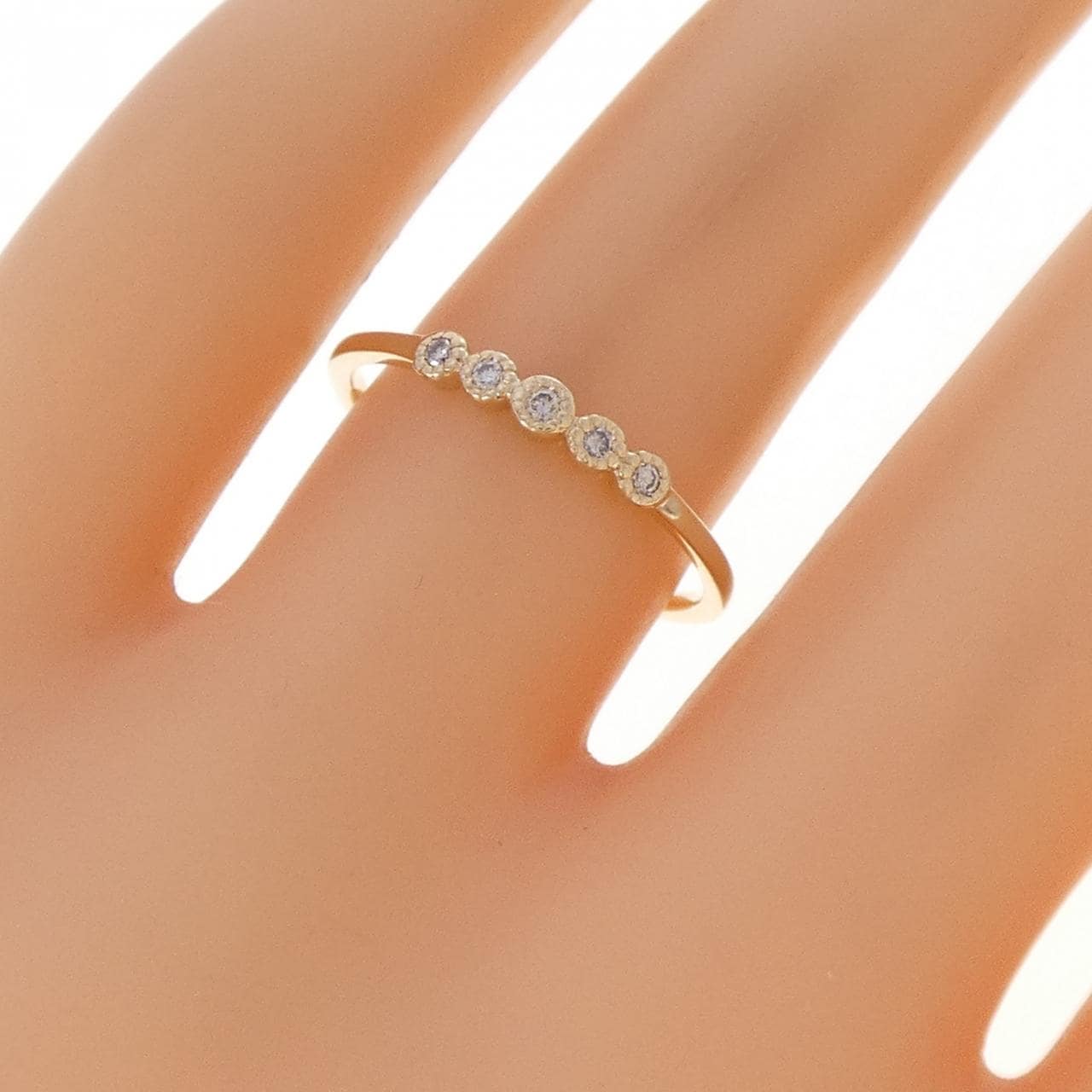 K10YG ダイヤモンド リング