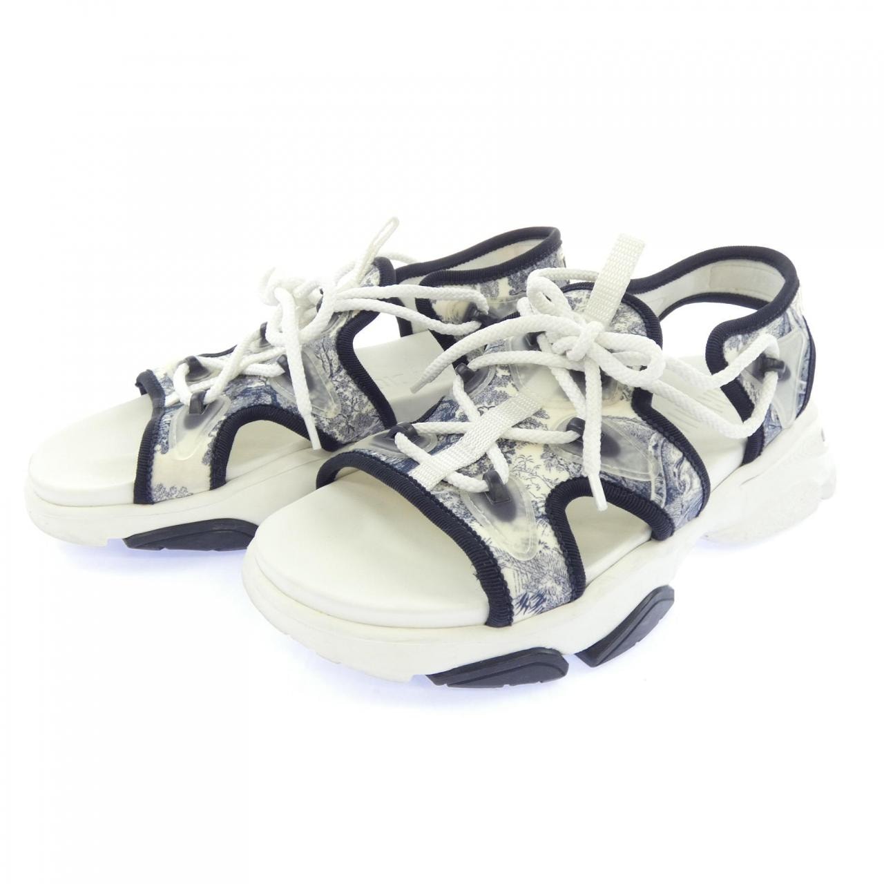 クリスチャンディオール CHRISTIAN DIOR D-CONNECT TOILE DE JOUY KCQ535TLN サンダル