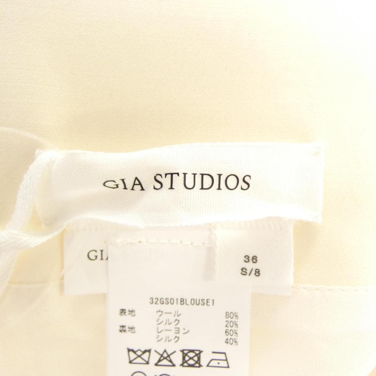 GIASSTUDIOS 32GS01BLOUSE1 トップス