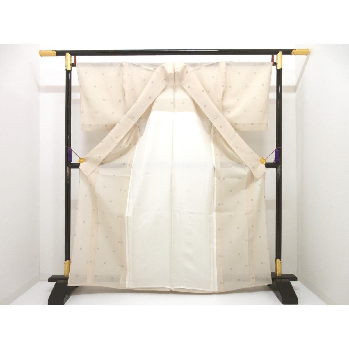 単衣【結城紬】