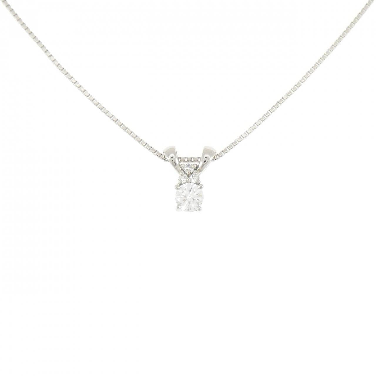 PT900/PT850 ダイヤモンド ネックレス 0.335CT