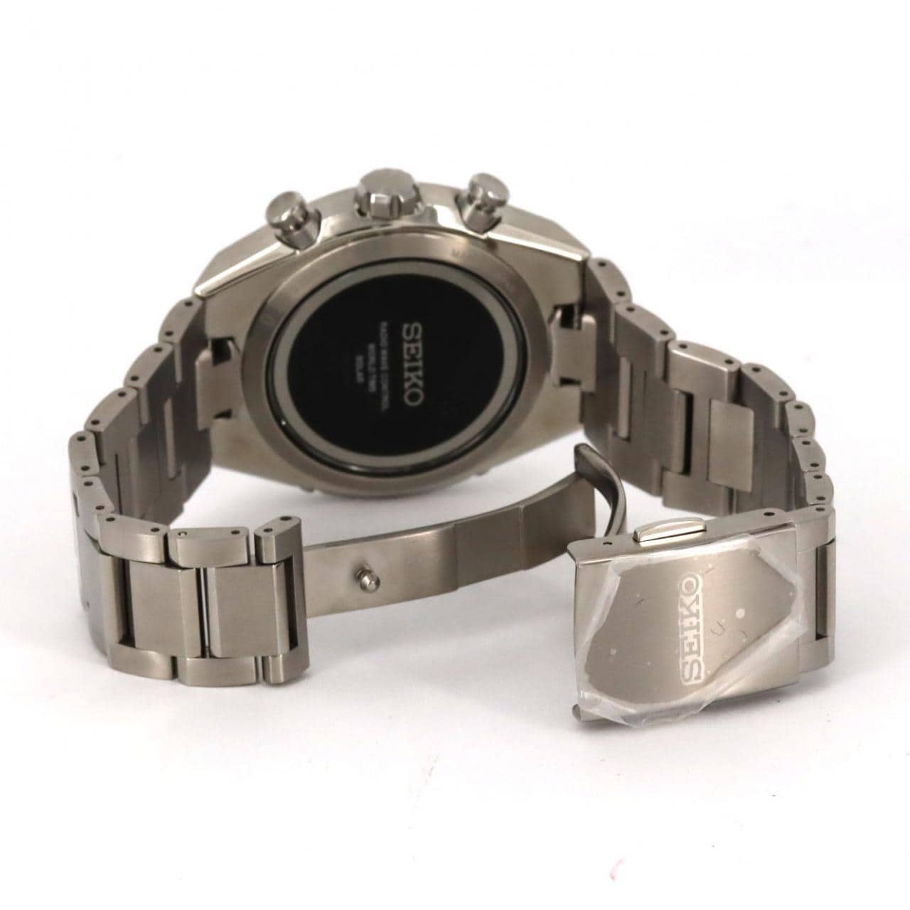 セイコー アストロンネクスター 電波時計 TI 8B92-0BE0/SBXY095 TI ソーラークォーツ