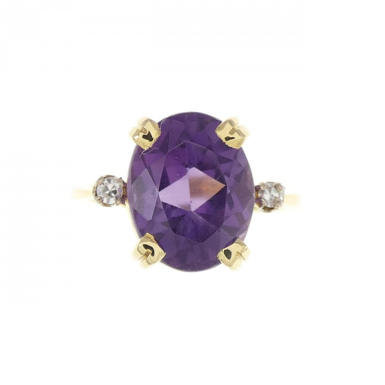 750YG Amethyst Ring 2.69CT