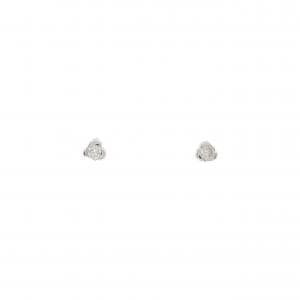 PT900 ダイヤモンド ピアス 0.10CT