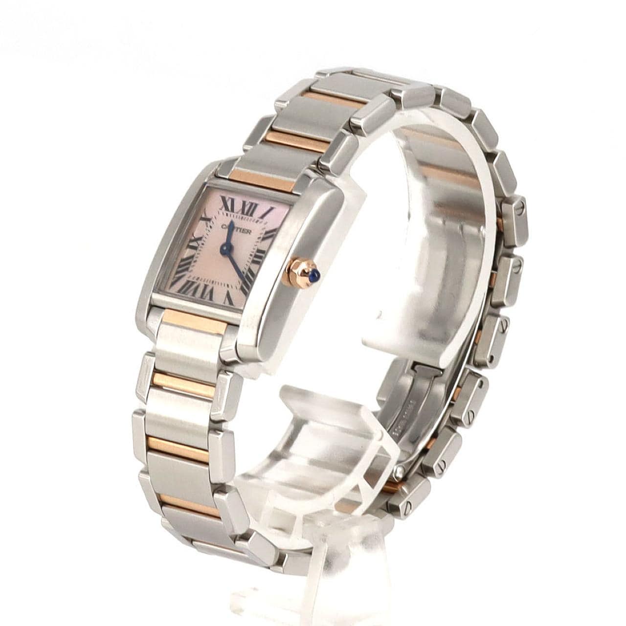 Cartier Tank Française SM PG Combi W51027Q4 SSxPG石英