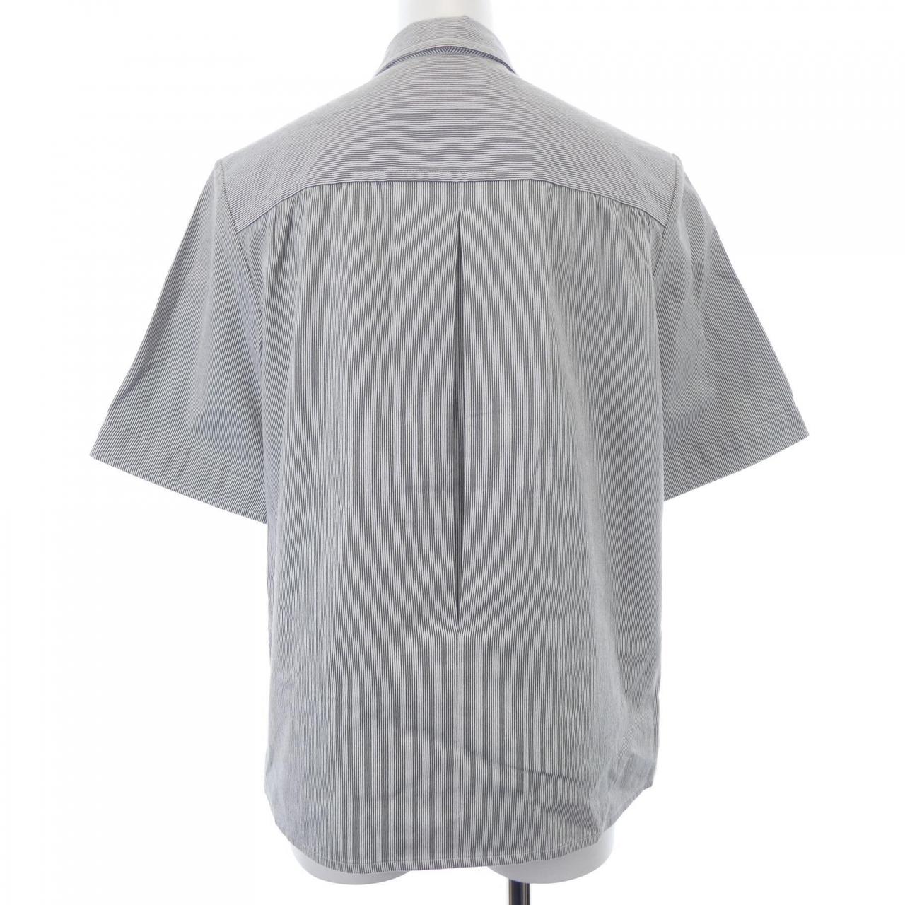 セリーヌ CELINE オープンカラーシアサッカー トリオンフ 2B610191I S／Sシャツ