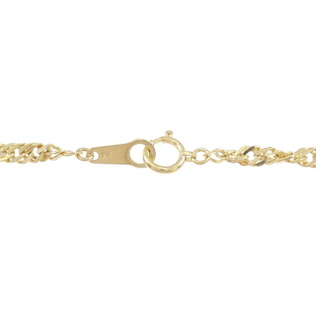 K18YG チェーン ネックレス