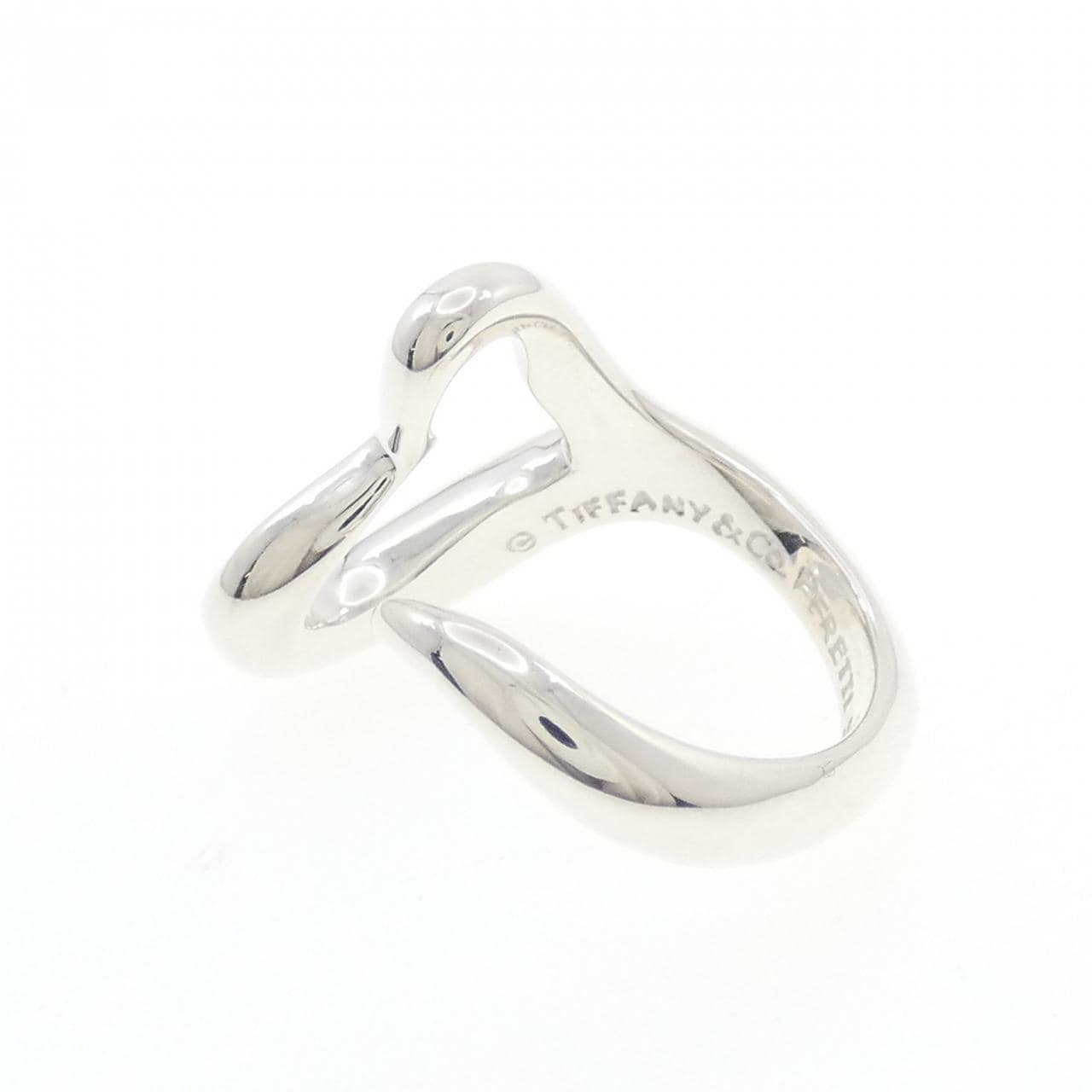 ティファニー オープンハート リング