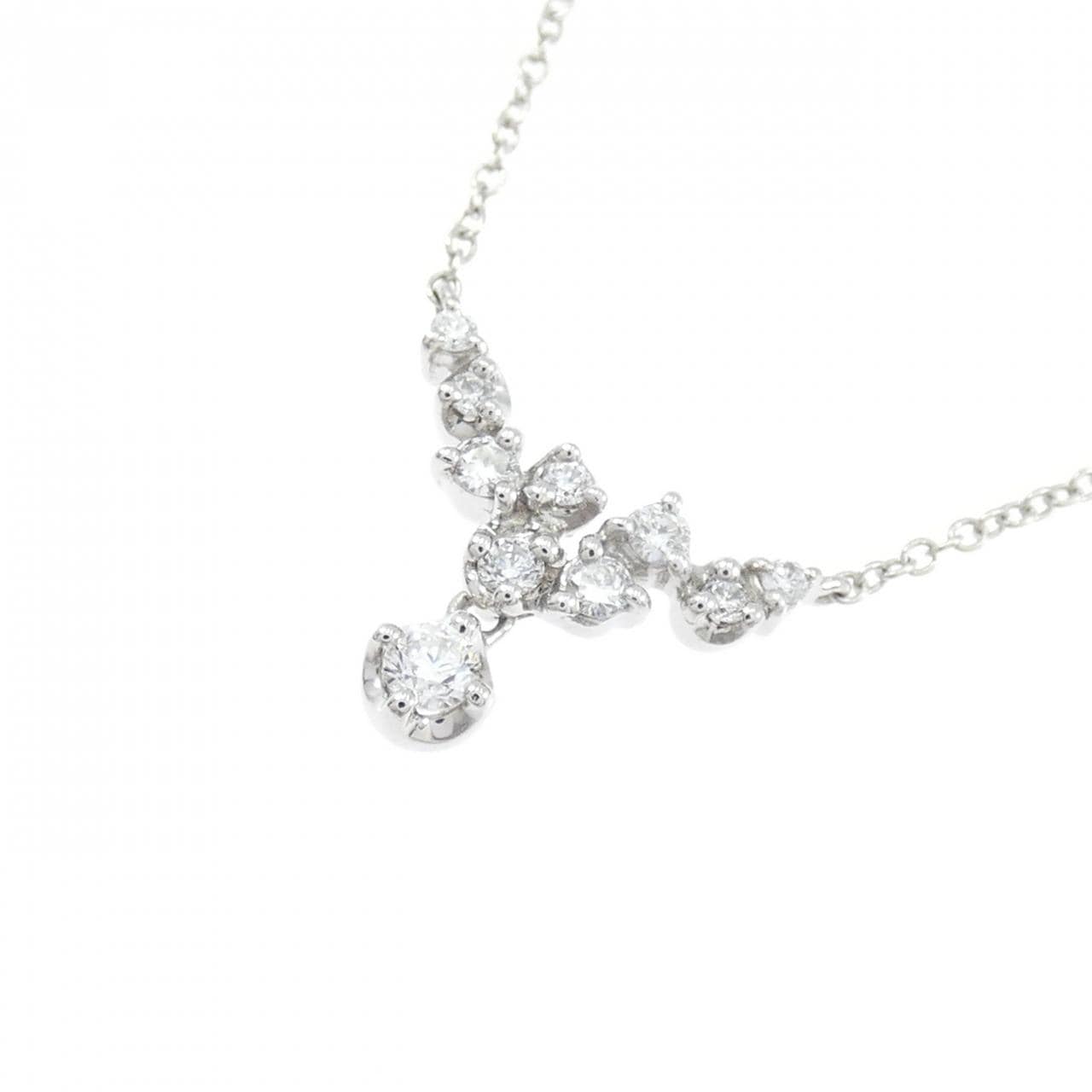 スタージュエリー ダイヤモンド ネックレス 0.10CT