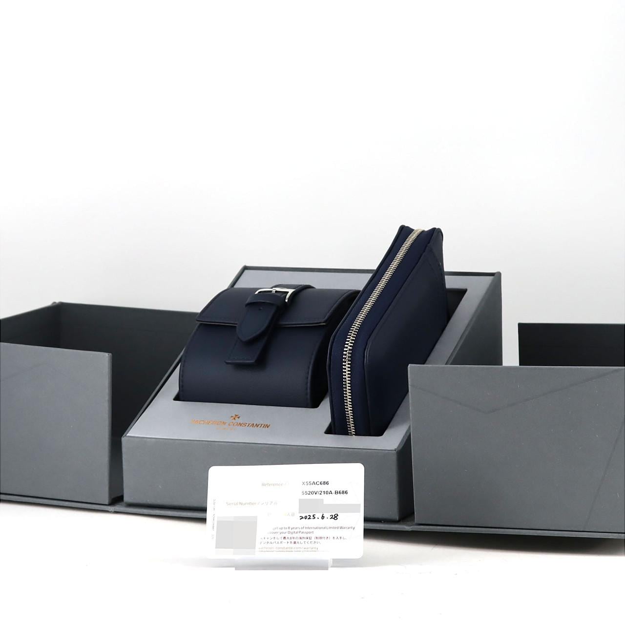 ヴァシュロン･コンスタンタン オーヴァーシーズクロノグラフ 5520V/210A-B686 SS 自動巻