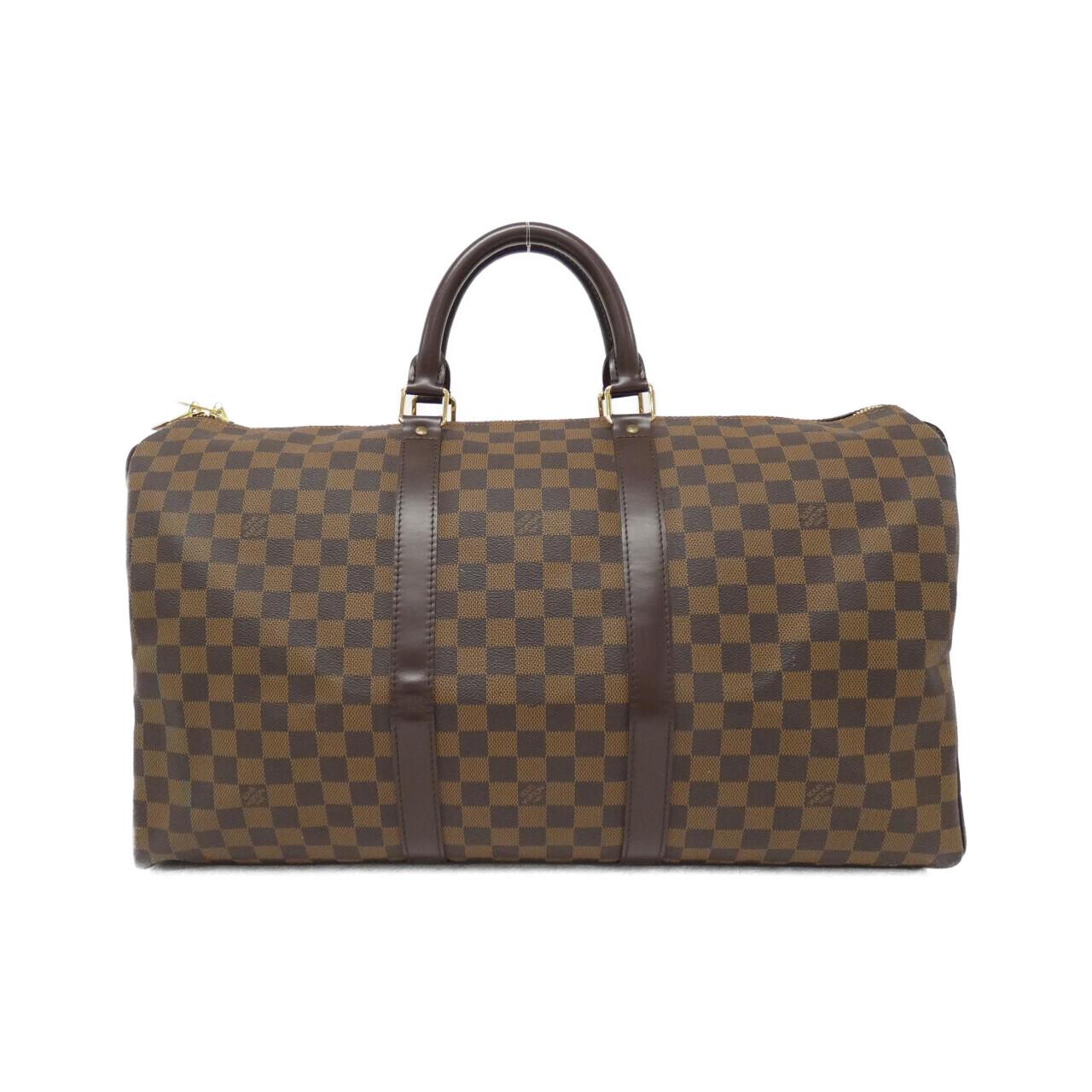 LOUIS VUITTON Damier Keepall 50cm N41427 Boston Bag