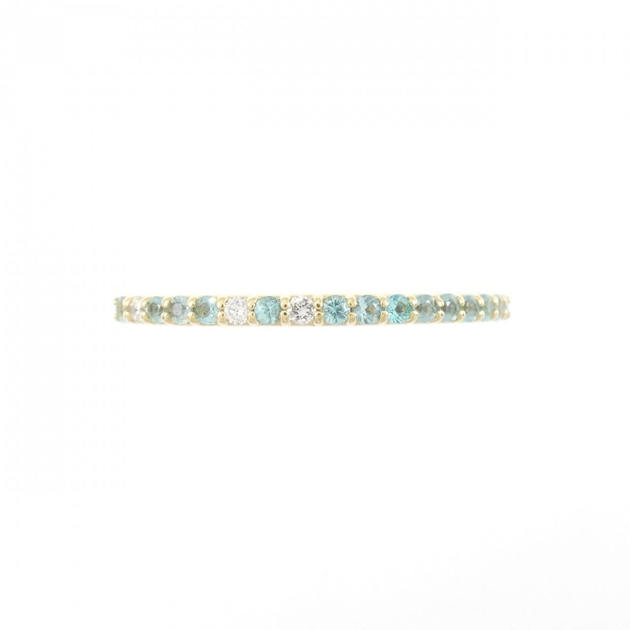 セイレーン　アズーロ トルマリン リング 0.11CT