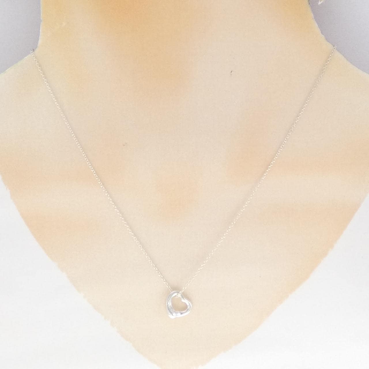 ティファニー オープンハート ネックレス