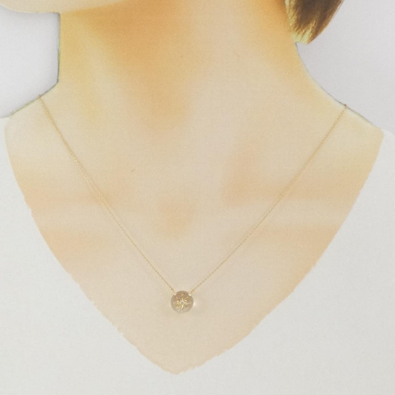 スタージュエリー ダイヤモンド ネックレス 0.01CT