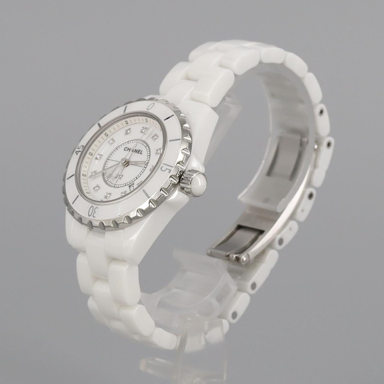 CHANEL J12 33mm ceramic 12P H1628 ceramic Quartz