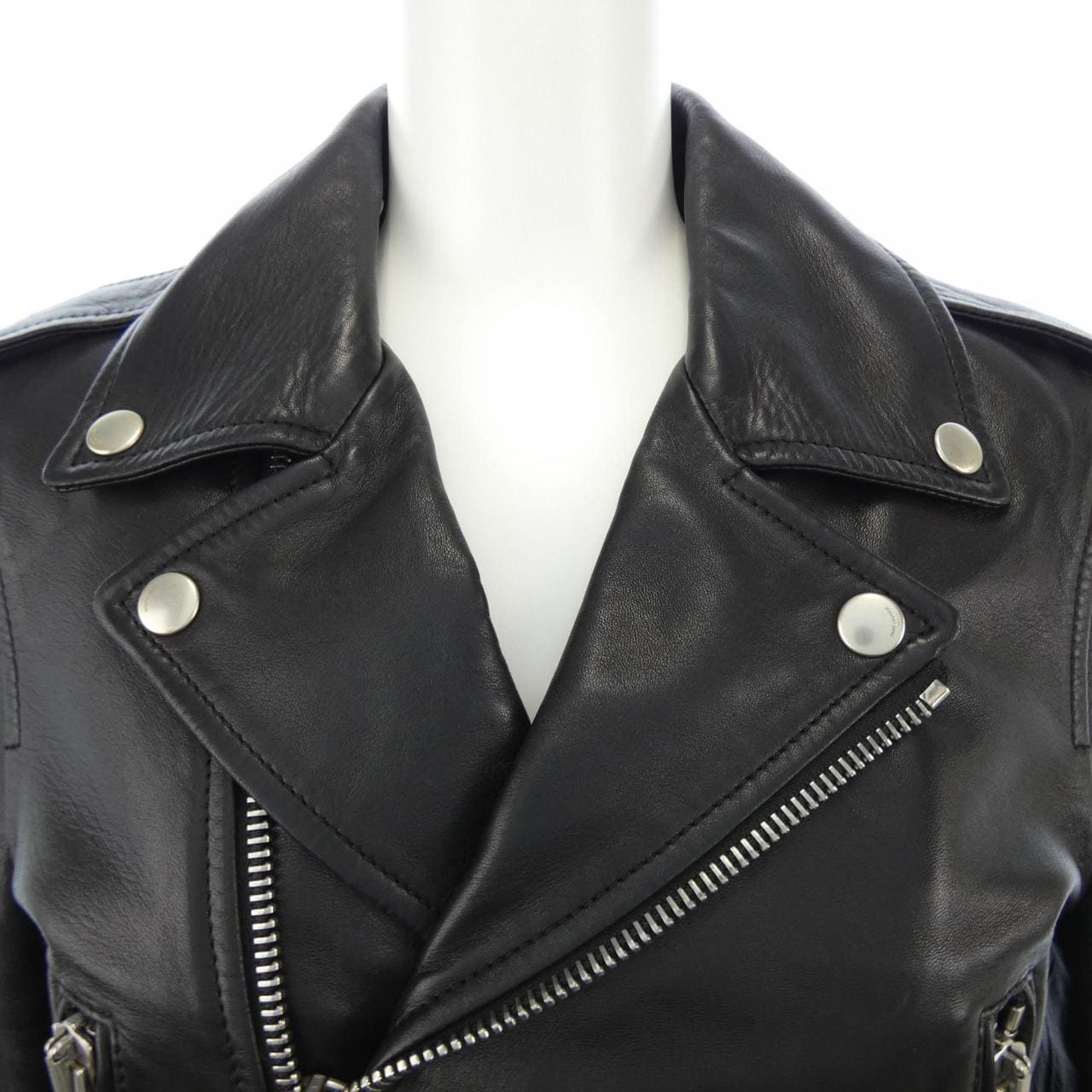 SAINT LAURENT Leather Riders Jacket