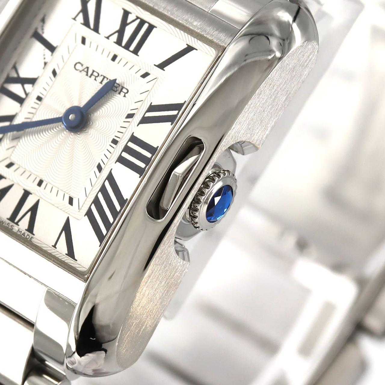 カルティエ タンクアングレーズSM W5310022 SS クォーツ