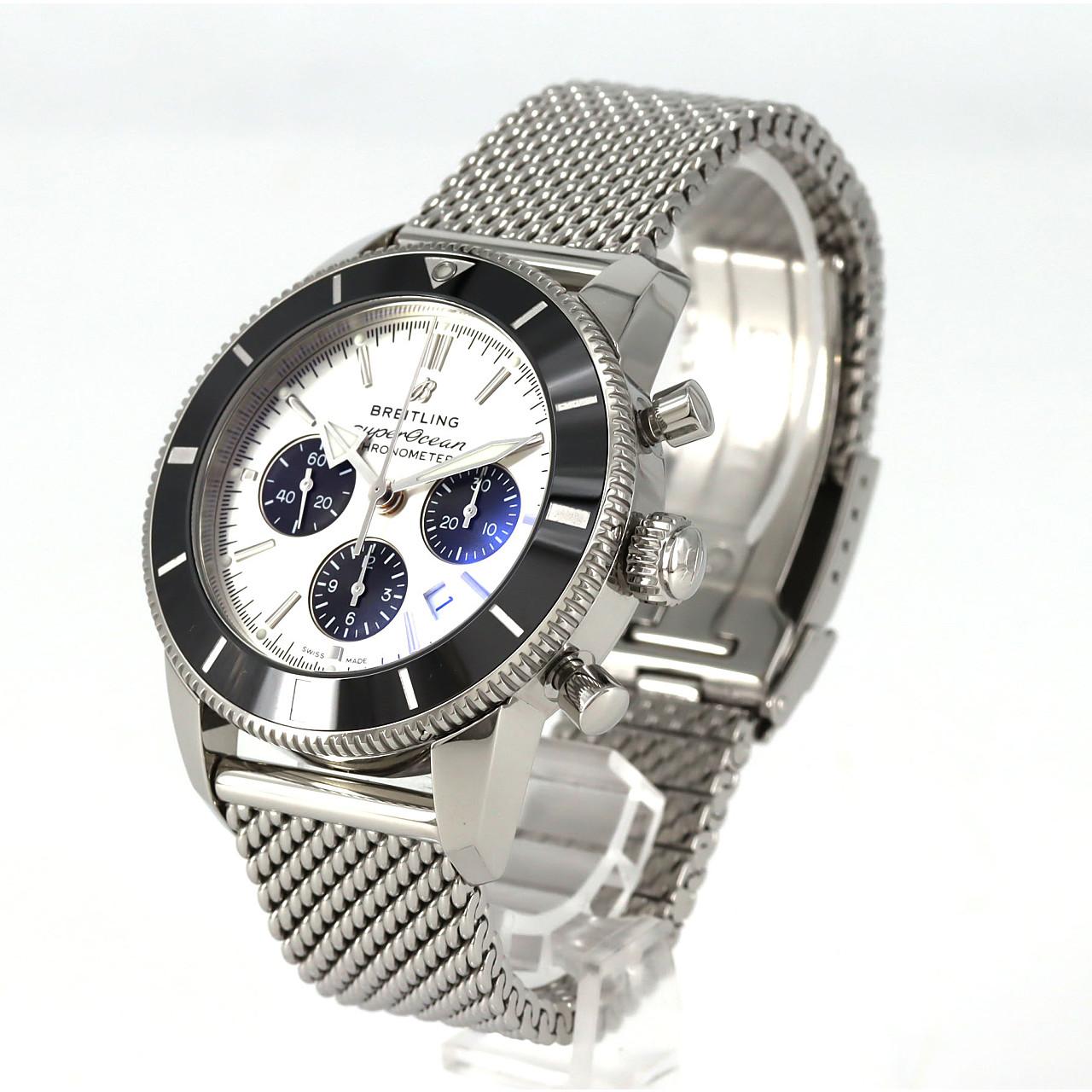 ブライトリング スーパーオーシャンヘリテージⅡクロノグラフ44 AB0162/AB0162121G1A1 SS 自動巻
