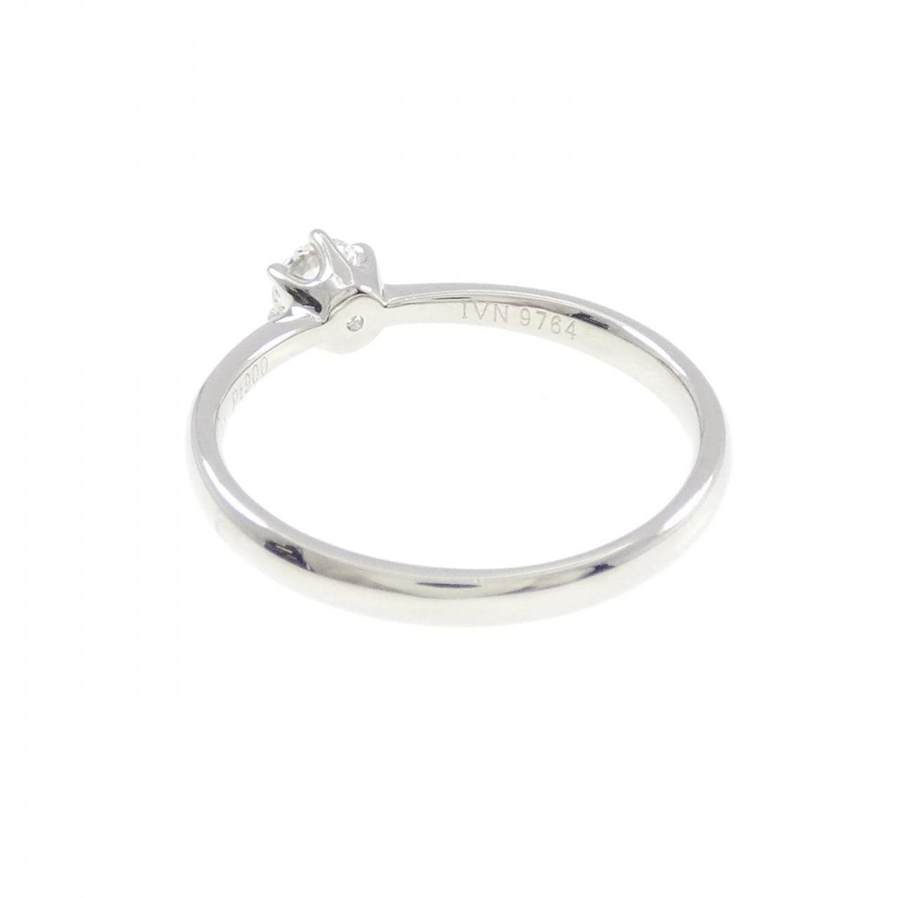 PT900 ダイヤモンド リング 0.231CT F VS2 3EXT H&C